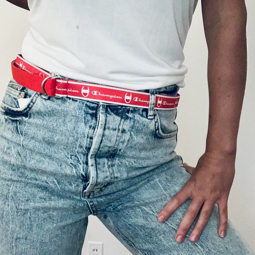 Champion D ring red belt